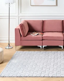 Beliani Matto Janiksen Tekoturkis Harmaa 160 X 230 Cm Thatta Sale