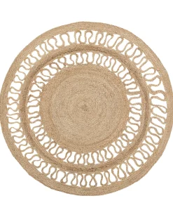 Beliani Matto Juutti Beige 120 Cm Dikili Discount