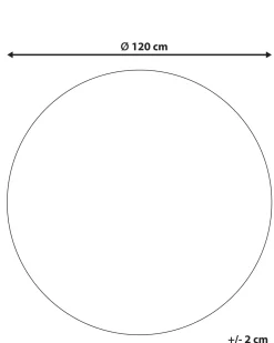 Beliani Matto Juutti Beige 120 Cm Dikili Discount