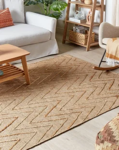 Beliani Matto Juutti Beige 160 X 230 Cm Daday Sale