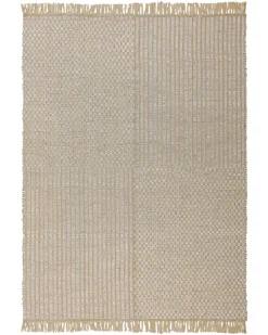Beliani Matto Juutti Beige 140 X 200 Cm Adabag Outlet