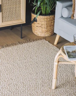 Beliani Matto Juutti Beige 140 X 200 Cm Pozanti Best Sale