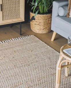 Beliani Matto Juutti Beige 140 X 200 Cm Zerdali Shop