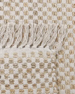 Beliani Matto Juutti Beige 140 X 200 Cm Zerdali Shop