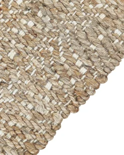 Beliani Matto Juutti Beige 160 X 230 Cm Abana Discount