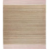 Beliani Matto Juutti Beige/Pastellipinkki 160 X 230 Cm Mirza New
