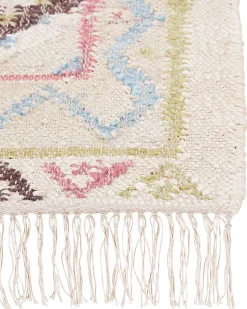 Beliani Matto Juutti Monivarinen 160 X 230 Cm Terkos New