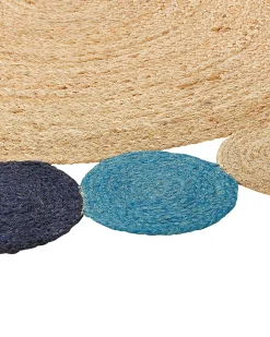 Beliani Matto Juutti Monivarinen 140 Cm Vostan Flash Sale