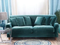 Beliani Matto Juutti Sininen 120 Cm Anadere Best Sale