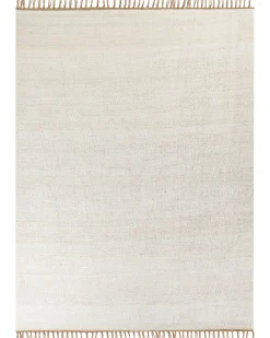Beliani Matto Juutti Vaalea Beige 160 X 230 Cm Lunia Clearance