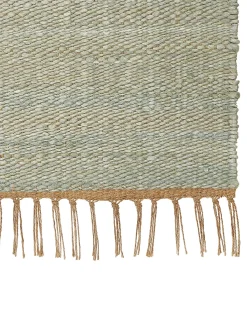 Beliani Matto Juutti Vihrea 160 X 230 Cm Lunia Fashion