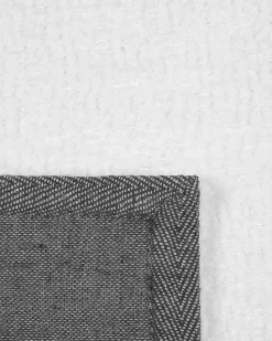 Beliani Matto Kangas Valkoinen 160 X 230 Cm Demre Store