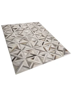 Beliani Matto Lehmannahka Beige/Ruskea 140 X 200 Cm Taytan Online