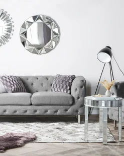 Beliani Matto Lehmannahka Harmaa 160 X 230 Cm Agacli Fashion