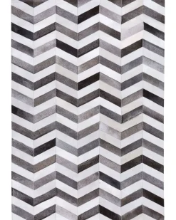 Beliani Matto Lehmannahka Harmaa 140 X 200 Cm Aksaz Outlet