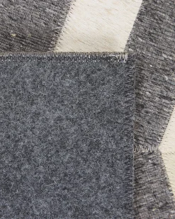 Beliani Matto Lehmannahka Harmaa/Beige 160 X 230 Cm Baggoze Cheap