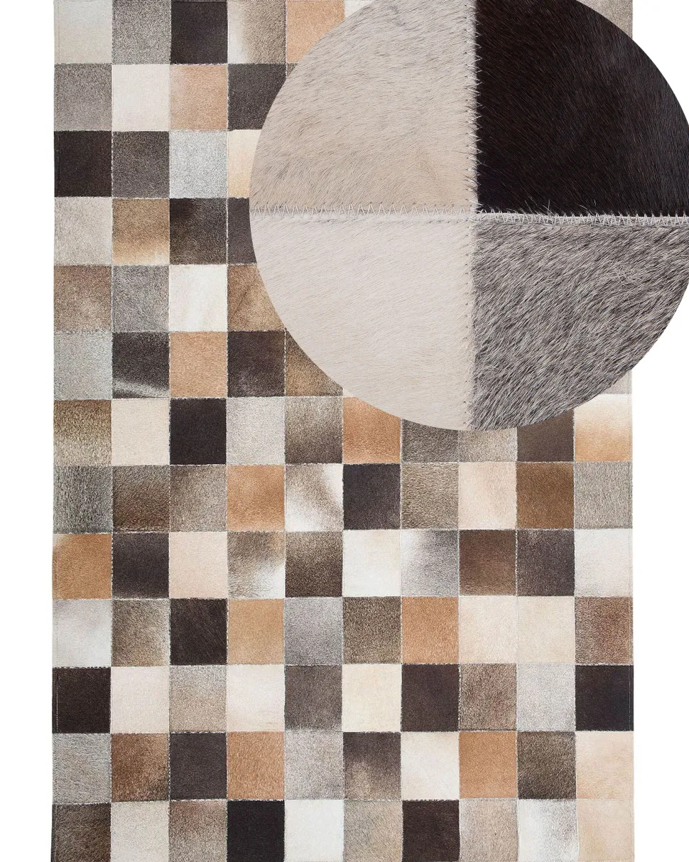 Beliani Matto Lehmannahka Monivarinen 200 X 300 Cm Soke Online