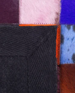 Beliani Matto Lehmannahka Monivarinen 160 X 230 Cm Enne Store