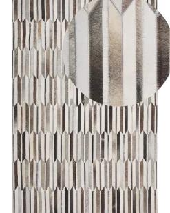 Beliani Matto Lehmannahka Ruskea/Beige 160 X 230 Cm Kulalar Discount