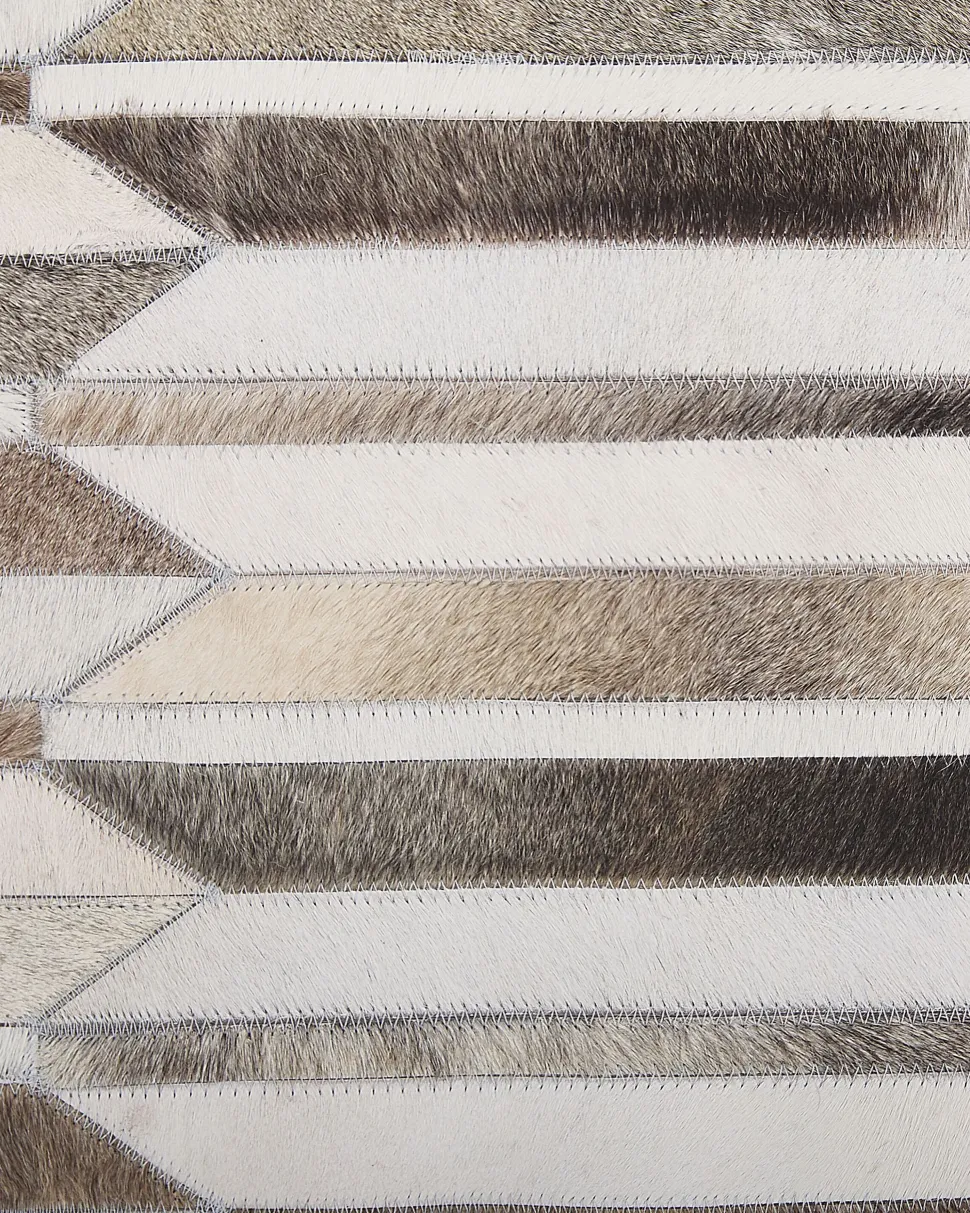 Beliani Matto Lehmannahka Ruskea/Beige 160 X 230 Cm Kulalar Discount