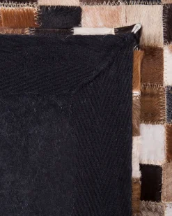 Beliani Matto Lehmannahka Ruskea/Beige 160 X 230 Cm Konya Clearance