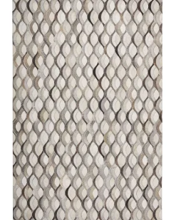 Beliani Matto Lehmannahka Ruskea/Beige 160 X 230 Cm Kirca Outlet