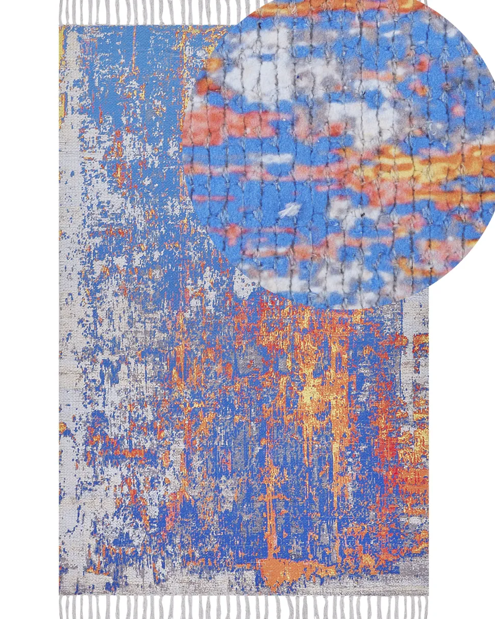 Beliani Matto Monivarinen 150 X 230 Cm Acarlar New