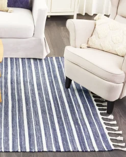 Beliani Matto Muovi Tummansininen 160 X 230 Cm Bademli Store