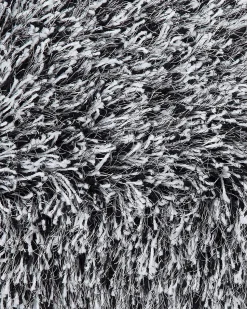 Beliani Matto Musta/Valkoinen 160 X 230 Cm Cide Flash Sale