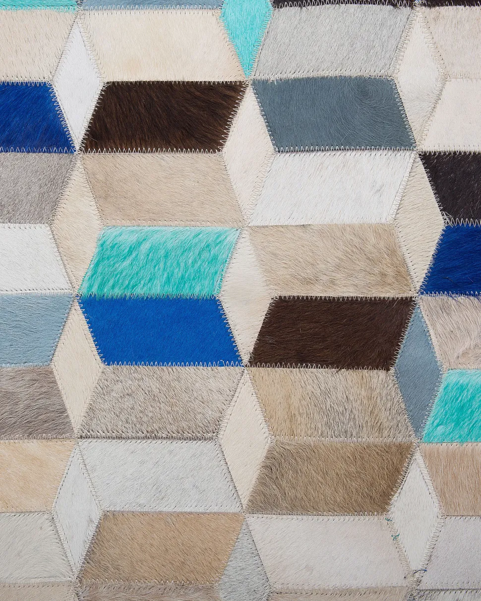 Beliani Matto Nahka Monivarinen 140 X 200 Cm Gidirli Shop