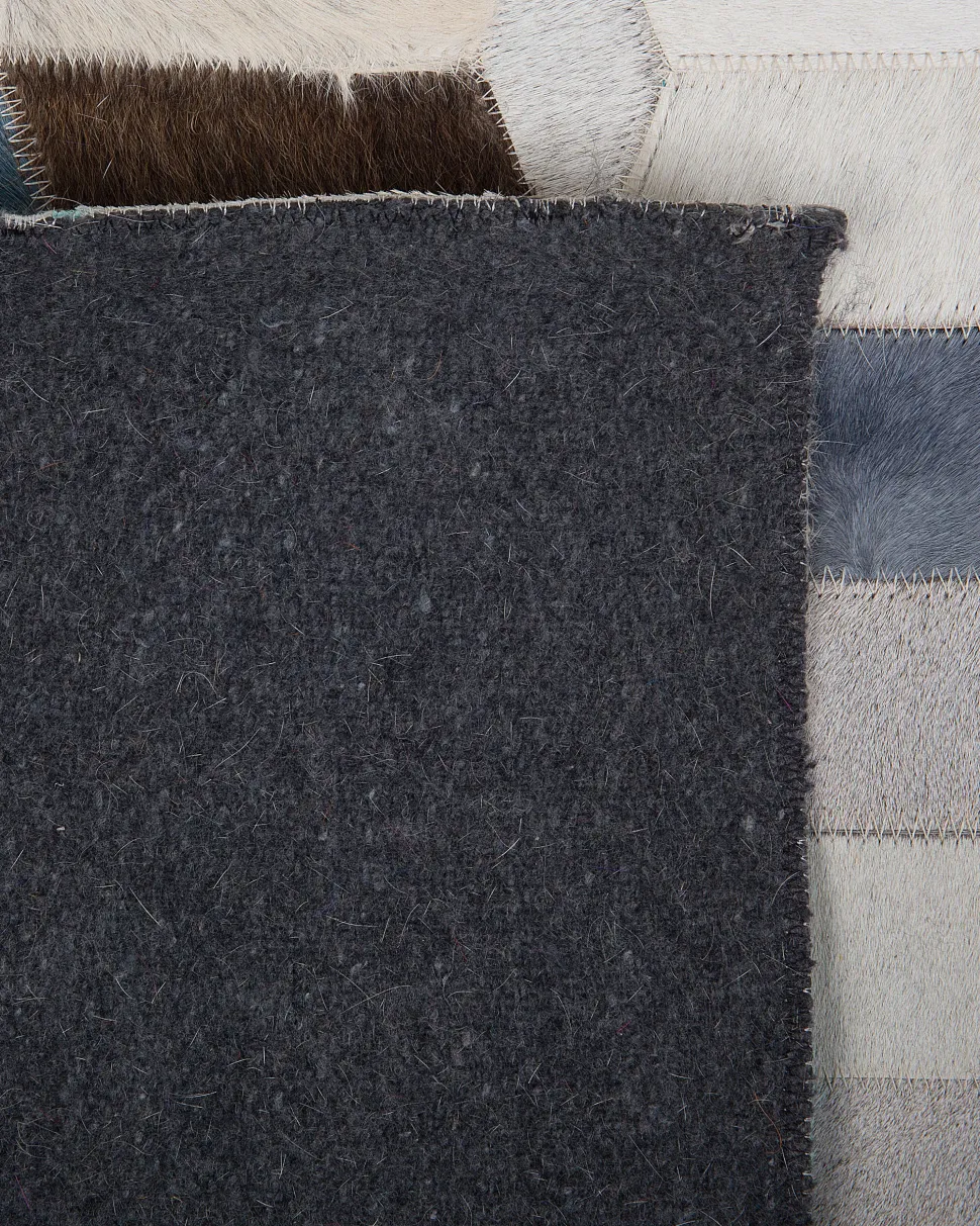 Beliani Matto Nahka Monivarinen 140 X 200 Cm Gidirli Shop