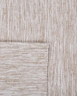 Beliani Matto Puuvilla Beige 80 X 150 Cm Derince Flash Sale