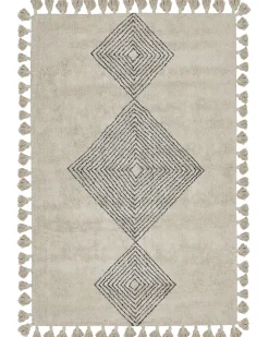 Beliani Matto Puuvilla Beige 160 X 230 Cm Bulcok Sale