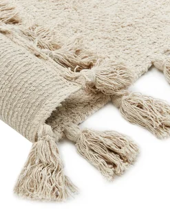 Beliani Matto Puuvilla Beige 160 X 230 Cm Bulcok Sale