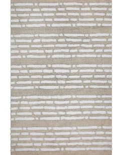 Beliani Matto Puuvilla Beige 120 X 180 Cm Ahirli Cheap