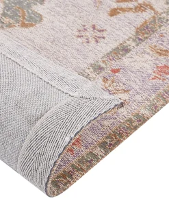 Beliani Matto Puuvilla Beige 80 X 300 Cm Yanoba Flash Sale