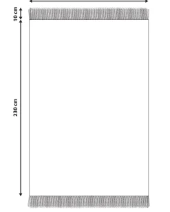 Beliani Matto Puuvilla Beige 160 X 230 Cm Cetmi Sale