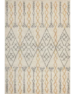 Beliani Matto Puuvilla Beige/Keltainen 160 X 230 Cm Kadapa Online