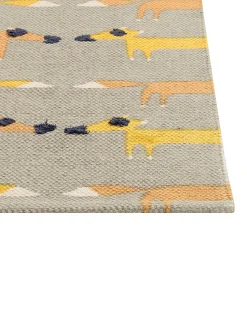 Beliani Matto Puuvilla Harmaa 80 X 150 Cm Bankgo Hot