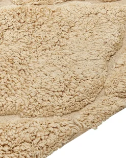 Beliani Matto Puuvilla Hiekanruskea 160 X 230 Cm Sanliurfa Outlet