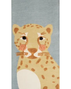 Beliani Matto Puuvilla Keltainen/Harmaa 80 X 150 Cm Tangse Best