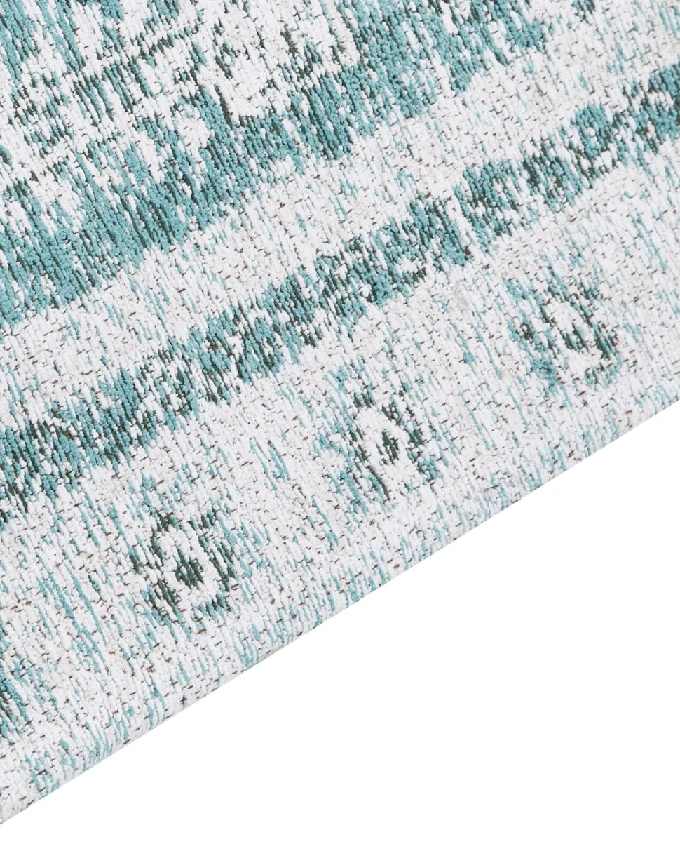 Beliani Matto Puuvilla Mintunvihrea 160 X 230 Cm Fulla Online