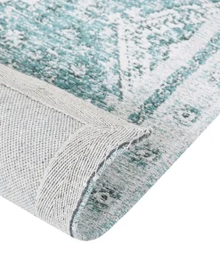 Beliani Matto Puuvilla Mintunvihrea 160 X 230 Cm Fulla Online