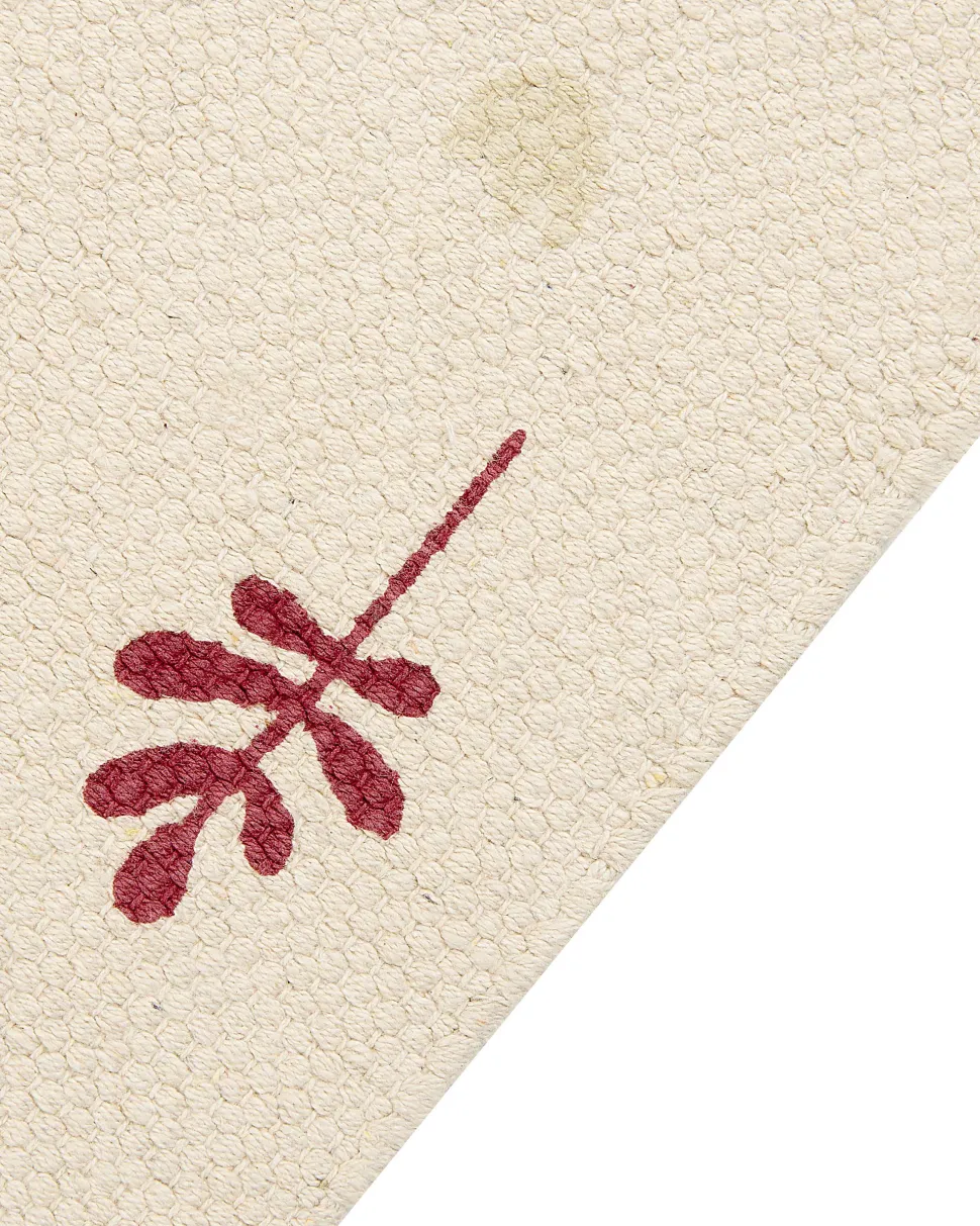 Beliani Matto Puuvilla Monivarinen 80 X 150 Cm Tiop Cheap