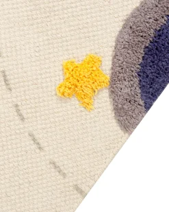 Beliani Matto Puuvilla Monivarinen 80 X 150 Cm Langsa Fashion