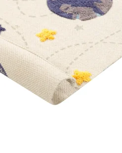 Beliani Matto Puuvilla Monivarinen 80 X 150 Cm Langsa Fashion