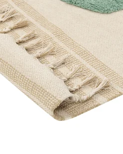 Beliani Matto Puuvilla Monivarinen 160 X 230 Cm Zeynak New