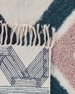 Beliani Matto Puuvilla Monivarinen 160 X 230 Cm Kozlu Store