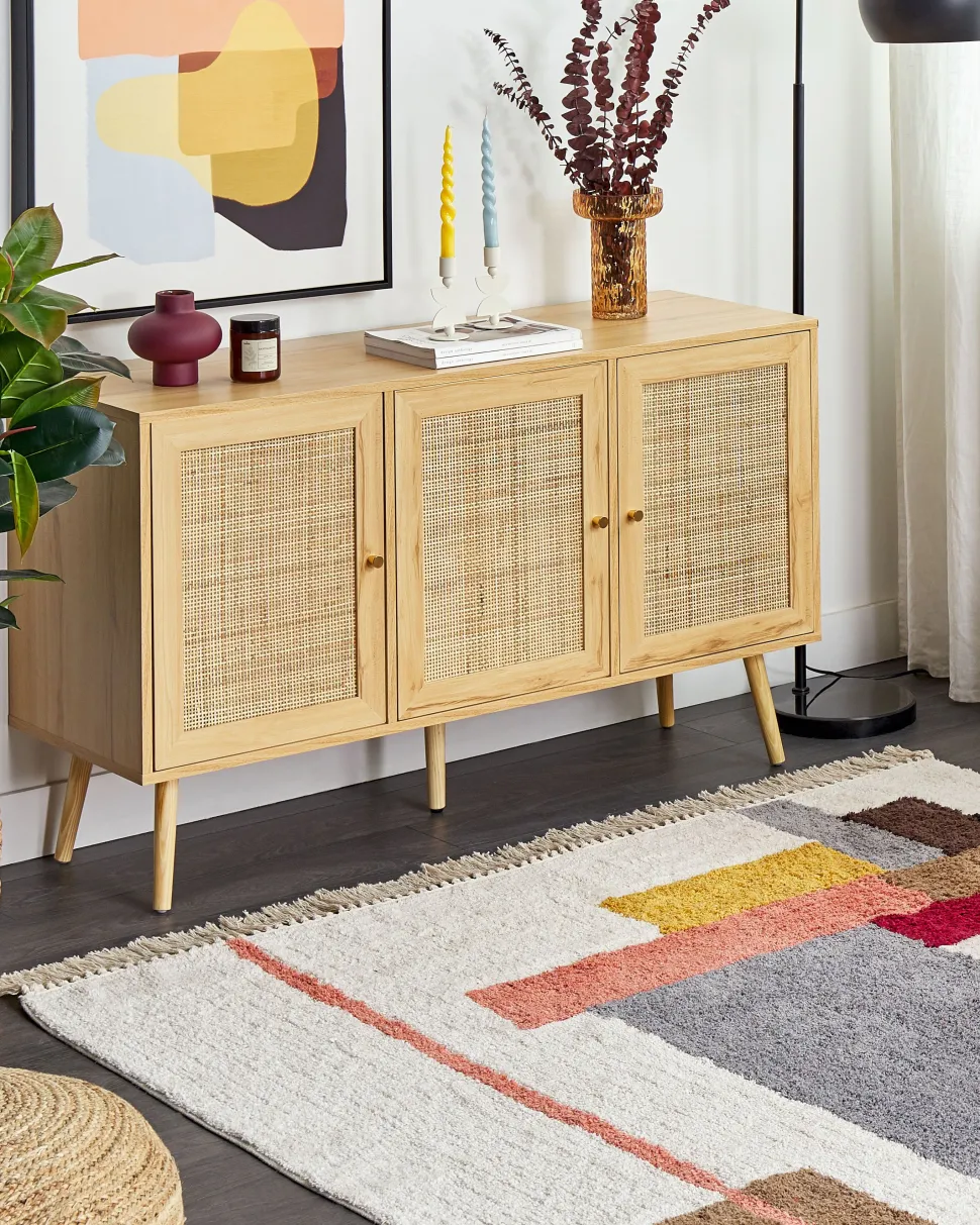 Beliani Matto Puuvilla Monivarinen 160 X 230 Cm Niksar Online