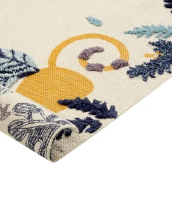 Beliani Matto Puuvilla Monivarinen 80 X 150 Cm Naibos Hot